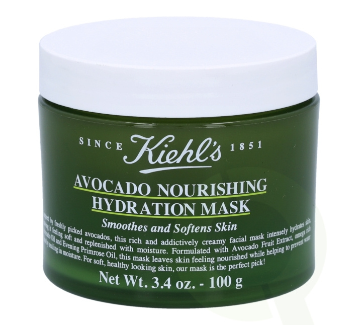 Kiehls Kiehl\'s Avocado Nourishing Hydration Mask 100 gr Smoothes And Softens Skin in de groep BEAUTY & HEALTH / Huidsverzorging / Gezicht / Maskers bij TP E-commerce Nordic AB (C52502)