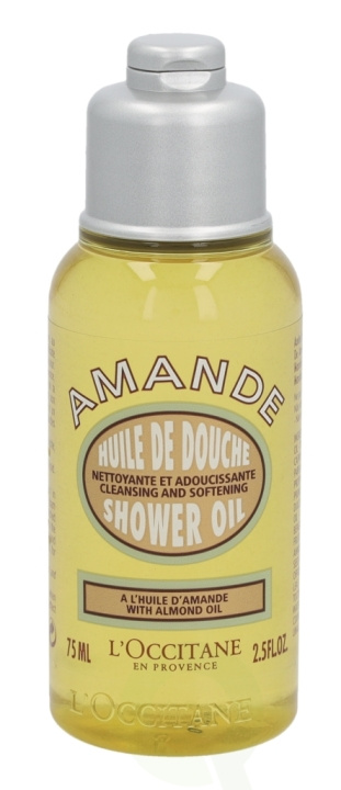 L\'Occitane Almond Shower Oil 75 ml Cleansing And Softening in de groep BEAUTY & HEALTH / Huidsverzorging / Lichaamsverzorging / Bad- en douchegels bij TP E-commerce Nordic AB (C52554)