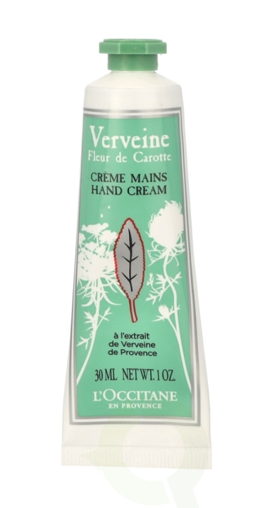 L\'Occitane Verveine Fleur De Carotte Hand Cream 30 ml in de groep BEAUTY & HEALTH / Manicure/pedicure / Handcrèmes bij TP E-commerce Nordic AB (C52639)