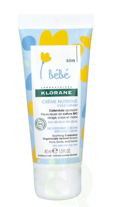 Klorane Bebe Nutritive Cream - Cold Cream 40 ml in de groep SPEELGOED, KINDER- & BABYPRODUCTEN / Babygadgets / Verzorging & Hygiëne bij TP E-commerce Nordic AB (C52648)