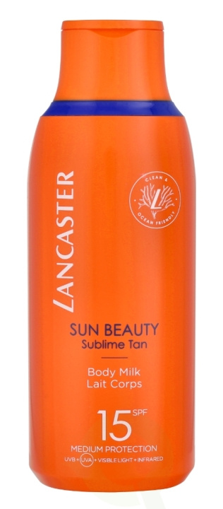 Lancaster Sun Beauty Silky Milk SPF15 175 ml in de groep BEAUTY & HEALTH / Huidsverzorging / Zonnebank / Zonnebescherming bij TP E-commerce Nordic AB (C52692)