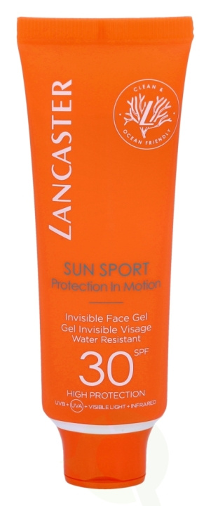 Lancaster Sun Sport Invisible Face Gel SPF30 50 ml in de groep BEAUTY & HEALTH / Huidsverzorging / Zonnebank / Zonnebescherming bij TP E-commerce Nordic AB (C52712)