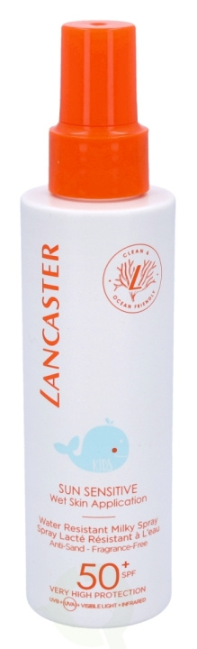 Lancaster Kids Sun Sensitive Milky Spray SPF50 150 ml Water Resistant in de groep BEAUTY & HEALTH / Huidsverzorging / Zonnebank / Zonnebescherming bij TP E-commerce Nordic AB (C52732)