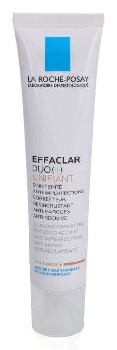 La Roche-Posay La Roche Effaclar DUO[+] Unifiant Light Daycream 40 ml Medium in de groep BEAUTY & HEALTH / Huidsverzorging / Gezicht / Gezichtscrèmes bij TP E-commerce Nordic AB (C52837)