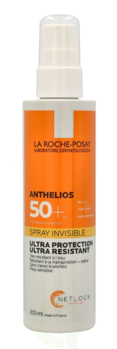 La Roche-Posay La Roche Anthelios Invisible Spray SPF50+ 200 ml in de groep BEAUTY & HEALTH / Huidsverzorging / Zonnebank / Zonnebescherming bij TP E-commerce Nordic AB (C52879)