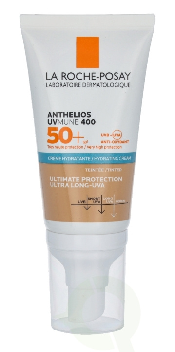 La Roche-Posay LRP Anthelios UVmune 400 Moisturizing Cream SPF50+ 50 ml in de groep BEAUTY & HEALTH / Huidsverzorging / Zonnebank / Zonnebescherming bij TP E-commerce Nordic AB (C52911)