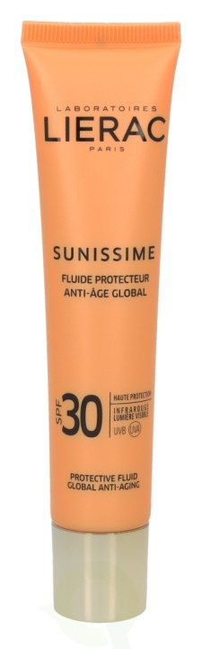 Lierac Paris Lierac Sunissime Anti-Age Global Protective Fluid SPF30 40 ml in de groep BEAUTY & HEALTH / Huidsverzorging / Zonnebank / Zonnebescherming bij TP E-commerce Nordic AB (C53012)