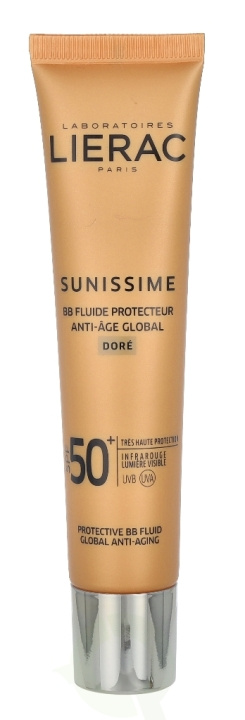 Lierac Paris Lierac Sunissime Protective BB Fluid SPF50+ 40 ml in de groep BEAUTY & HEALTH / Huidsverzorging / Zonnebank / Zonnebescherming bij TP E-commerce Nordic AB (C53015)