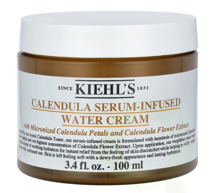 Kiehls Kiehl\'s Calendula Serum-Infused Water Cream 100 ml in de groep BEAUTY & HEALTH / Huidsverzorging / Gezicht / Gezichtscrèmes bij TP E-commerce Nordic AB (C53242)