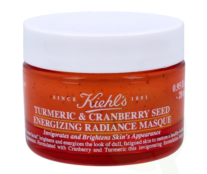 Kiehls Kiehl\'s Turmeric & Cranberry Seed Energizing Radiance Masks 28 ml in de groep BEAUTY & HEALTH / Huidsverzorging / Gezicht / Maskers bij TP E-commerce Nordic AB (C53243)