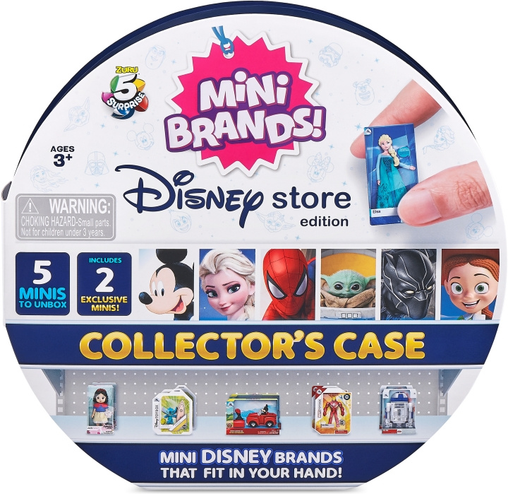 5 Surprise Disney Store Mini Brands Collectors -kotelo in de groep SPEELGOED, KINDER- & BABYPRODUCTEN / Speelgoed / Speelgoed bij TP E-commerce Nordic AB (C53289)