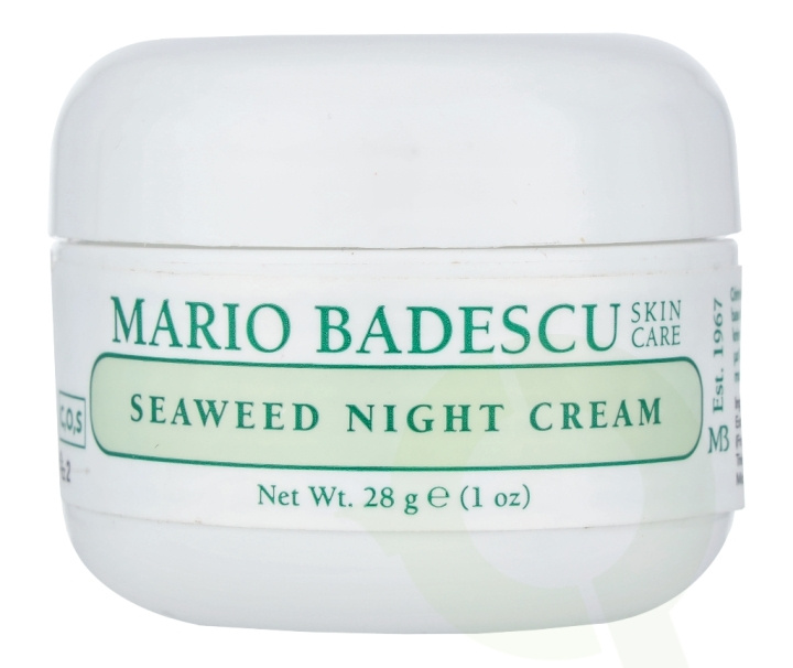 Mario Badescu Seaweed Night Cream 28 gr in de groep BEAUTY & HEALTH / Huidsverzorging / Gezicht / Gezichtscrèmes bij TP E-commerce Nordic AB (C53573)