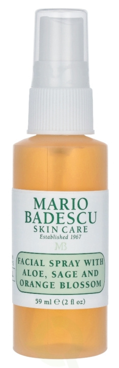 Mario Badescu Facial Spray With Aloe, Sage & Orange Blossom 59 ml in de groep BEAUTY & HEALTH / Huidsverzorging / Gezicht / Gezichtswater en Facemist bij TP E-commerce Nordic AB (C53590)