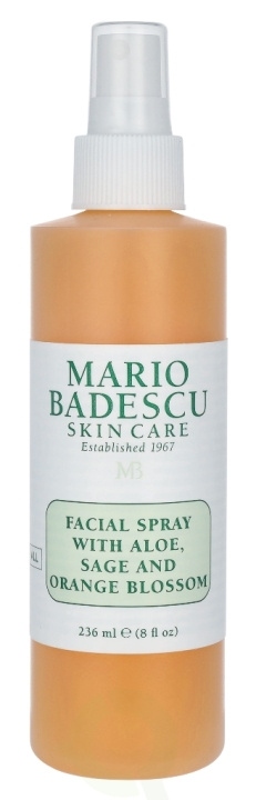 Mario Badescu Facial Spray With Aloe, Sage & Orange Blossom 236 ml in de groep BEAUTY & HEALTH / Huidsverzorging / Gezicht / Gezichtswater en Facemist bij TP E-commerce Nordic AB (C53591)