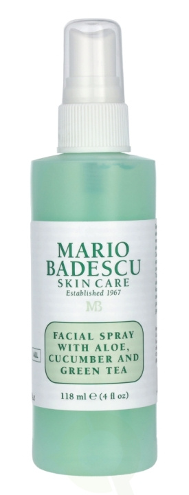 Mario Badescu Facial Spray 118 ml Aloe, Cucumber & Green Tea in de groep BEAUTY & HEALTH / Huidsverzorging / Gezicht / Gezichtswater en Facemist bij TP E-commerce Nordic AB (C53599)