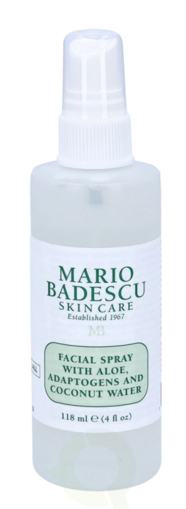 Mario Badescu Facial Spray 118 ml Aloe, Adaptogens And Coconut Water in de groep BEAUTY & HEALTH / Huidsverzorging / Gezicht / Gezichtswater en Facemist bij TP E-commerce Nordic AB (C53601)