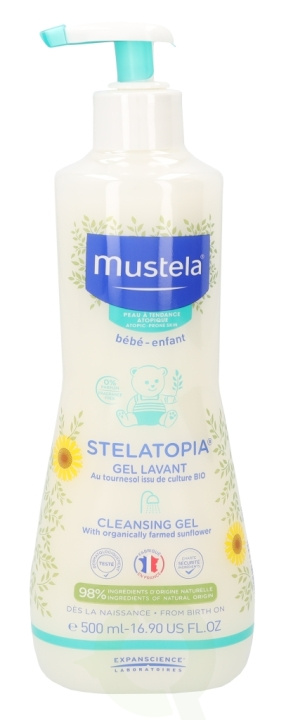 Mustela Cleansing Gel 500 ml in de groep BEAUTY & HEALTH / Huidsverzorging / Lichaamsverzorging / Bad- en douchegels bij TP E-commerce Nordic AB (C53834)