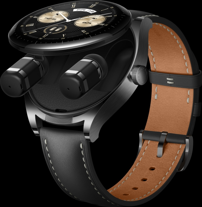 Huawei Watch Buds - Smartwatch, Svart in de groep SPORT, VRIJE TIJD & HOBBY / Smartwatch & Activiteitsmeters / Smartwatches bij TP E-commerce Nordic AB (C54060)