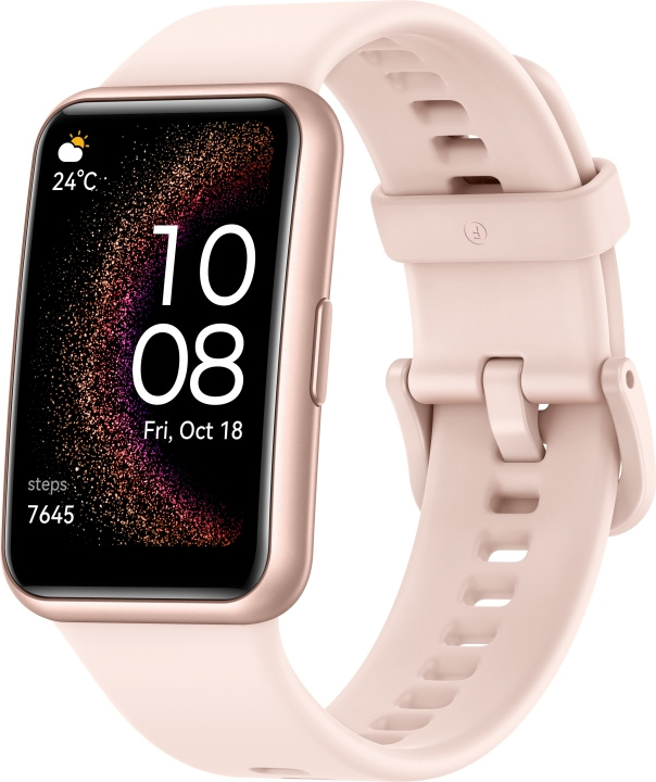 Huawei Watch Fit SE Aktivitetsarmband, rosa in de groep SPORT, VRIJE TIJD & HOBBY / Smartwatch & Activiteitsmeters / Smartwatches bij TP E-commerce Nordic AB (C54066)