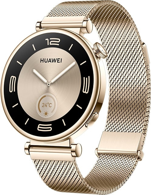 Huawei Watch GT4 Elegant - Smartwatch, 41 mm, Guld in de groep SPORT, VRIJE TIJD & HOBBY / Smartwatch & Activiteitsmeters / Smartwatches bij TP E-commerce Nordic AB (C54072)