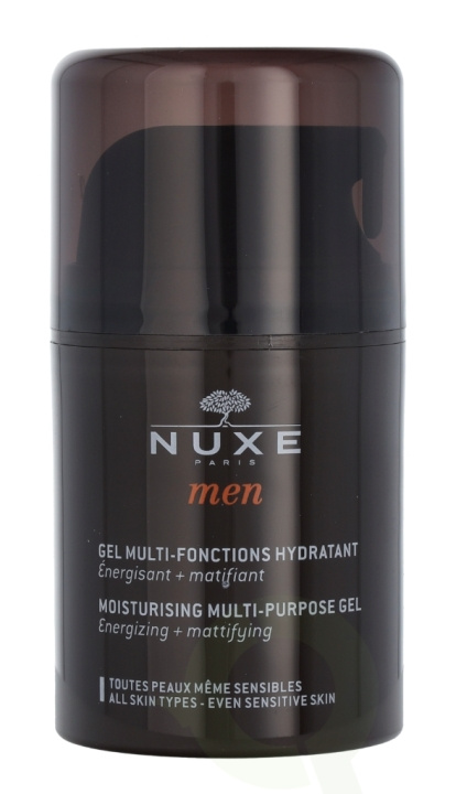 Nuxe Men Moisturizing Multi-Purpose Gel 50 ml For All Skin Types - Even Sensitive Skin in de groep BEAUTY & HEALTH / Huidsverzorging / Gezicht / Gezichtscrèmes bij TP E-commerce Nordic AB (C54276)