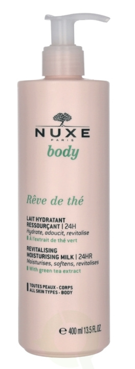 Nuxe Body Reve De The Revitalizing Moisturising Milk 24HR 400 ml All Skin Types in de groep BEAUTY & HEALTH / Huidsverzorging / Lichaamsverzorging / Body lotion bij TP E-commerce Nordic AB (C54323)