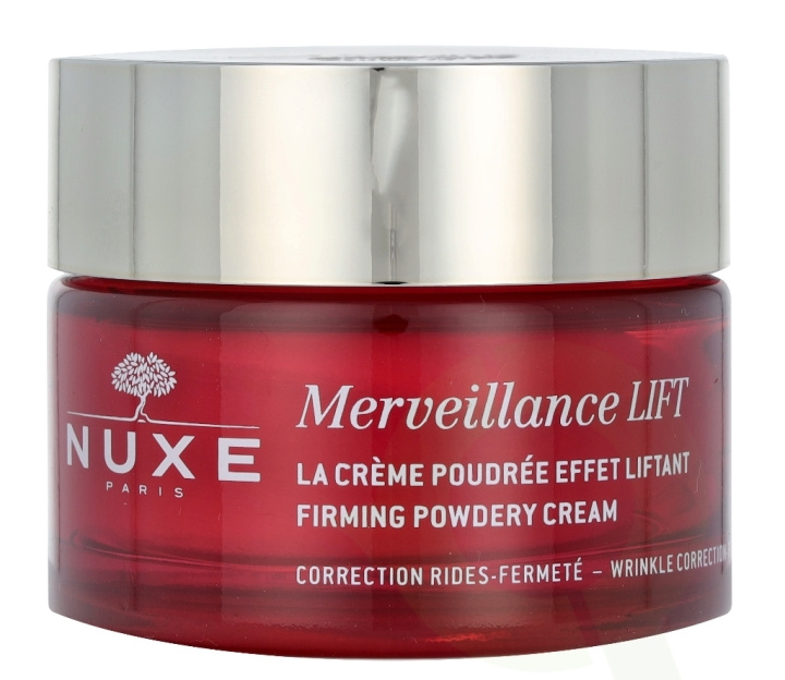 Nuxe Merveillance Lift Firming Powdery Cream 50 ml Normal To Combination Skin in de groep BEAUTY & HEALTH / Huidsverzorging / Gezicht / Gezichtscrèmes bij TP E-commerce Nordic AB (C54337)