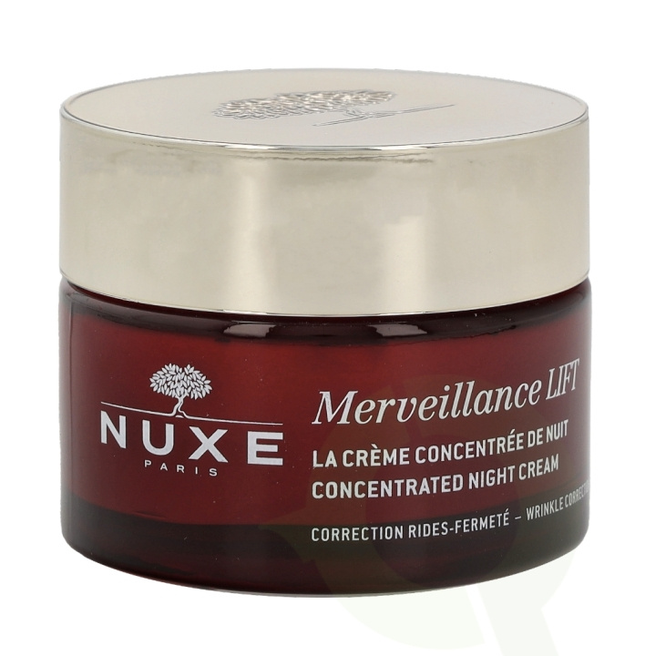 Nuxe Merveillance Lift Concentrated Night Cream 50 ml All skin Types in de groep BEAUTY & HEALTH / Huidsverzorging / Gezicht / Nachtcrème bij TP E-commerce Nordic AB (C54338)