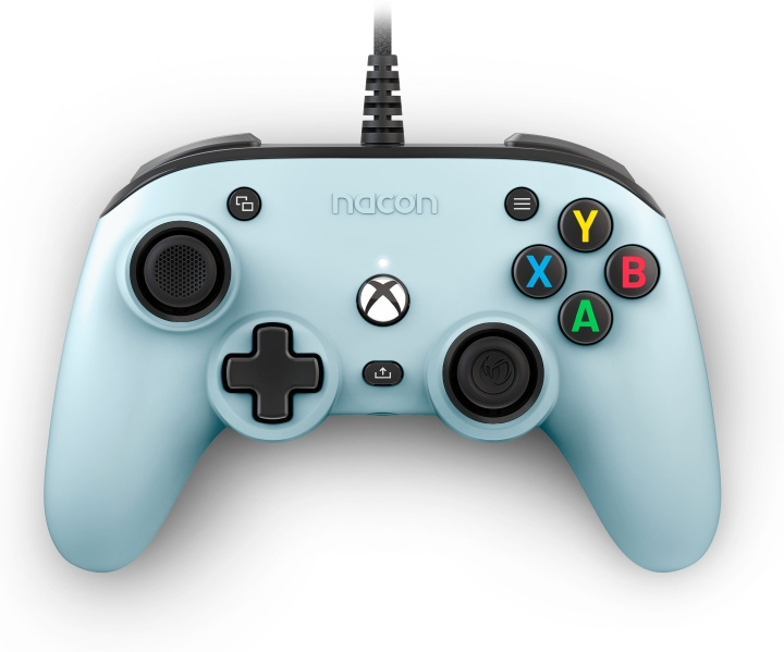 Nacon Pro Compact trådbunden spelkontroll, ljusblå, Xbox / PC in de groep HOME ELECTRONICS / Spelconsoles en accessoires / Xbox Series X bij TP E-commerce Nordic AB (C54623)