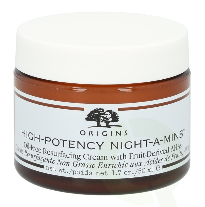 Origins High-Potency Night-A-Mins Resurfacing Cream 50 ml Oil-Free in de groep BEAUTY & HEALTH / Huidsverzorging / Gezicht / Gezichtscrèmes bij TP E-commerce Nordic AB (C54720)