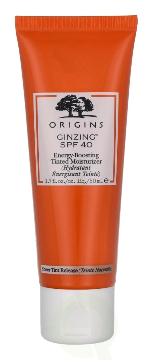 Origins Ginzing Energy-Boosting Tinted Moisturizer SPF40 50 ml Sheer Tint Release in de groep BEAUTY & HEALTH / Huidsverzorging / Gezicht / Gezichtscrèmes bij TP E-commerce Nordic AB (C54731)