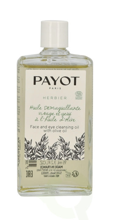 Payot Herbier Face And Eye Cleansing Oil 95 ml With Olive Oil in de groep BEAUTY & HEALTH / Huidsverzorging / Gezicht / Schoonmaak bij TP E-commerce Nordic AB (C54932)