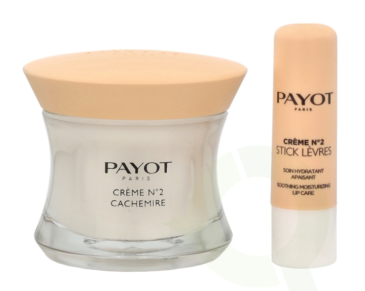 Payot Creme No.2 Your Softening Routine Set 54 ml Day Cream 50ml/Lip Balm 4gr in de groep BEAUTY & HEALTH / Cadeausets / Cadeausets voor haar bij TP E-commerce Nordic AB (C54954)