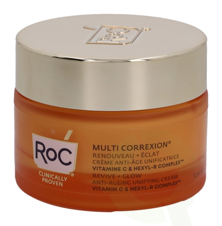 ROC Multi Correxion Anti-Aging Unifying Cream - Rich 50 ml Revive + Glow in de groep BEAUTY & HEALTH / Huidsverzorging / Gezicht / Antiveroudering bij TP E-commerce Nordic AB (C54996)
