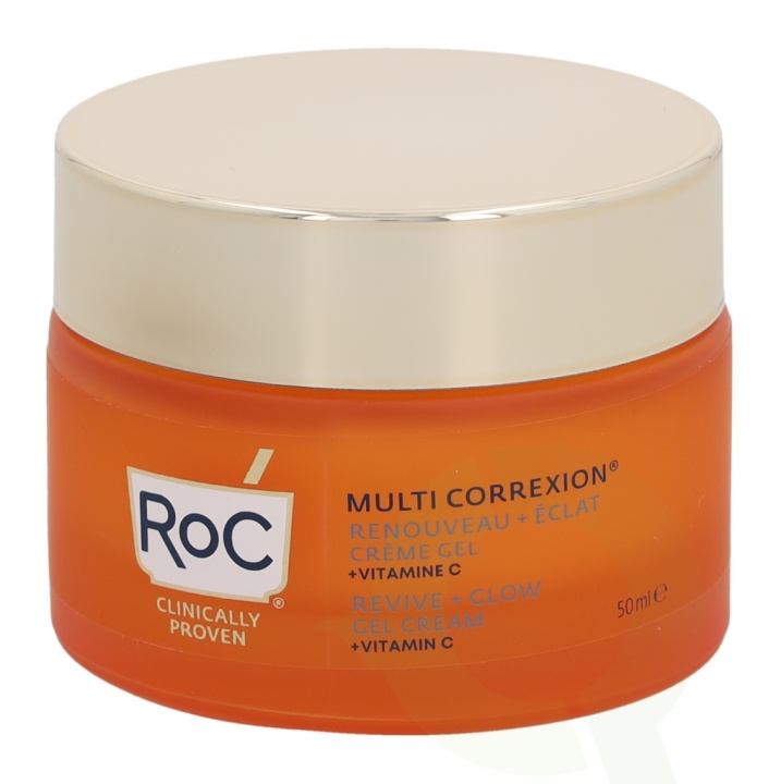 ROC Multi Correxion Revive & Glow Gel Cream 50 ml Revive + Glow - 24Hrs in de groep BEAUTY & HEALTH / Huidsverzorging / Gezicht / Gezichtscrèmes bij TP E-commerce Nordic AB (C54997)