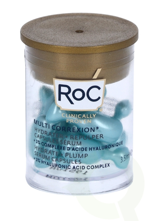 ROC Multi Correxion Hydrate & Plump Serum Capsules 3.5 ml 10x0,35ml in de groep BEAUTY & HEALTH / Huidsverzorging / Gezicht / Huidserum bij TP E-commerce Nordic AB (C55004)