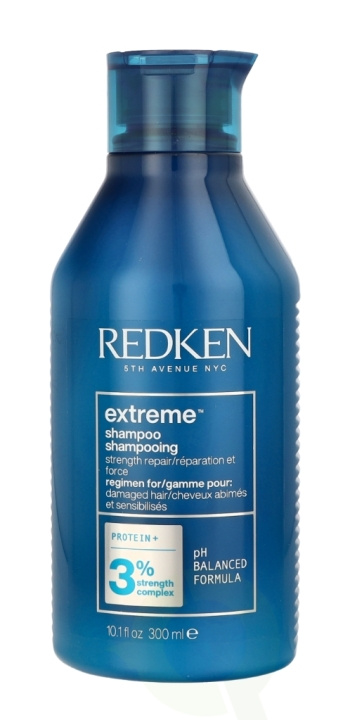 Redken Extreme Shampoo 300 ml For Damaged Hair in de groep BEAUTY & HEALTH / Haar & Styling / Haarverzorging / Shampoo bij TP E-commerce Nordic AB (C55125)