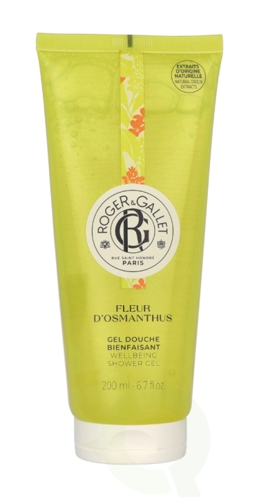 Roger & Gallet Fleur D\'Osmanthus Shower Gel 200 ml in de groep BEAUTY & HEALTH / Huidsverzorging / Lichaamsverzorging / Bad- en douchegels bij TP E-commerce Nordic AB (C55149)