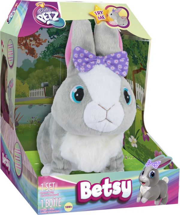 Club Petz Betsy - Kanin in de groep SPEELGOED, KINDER- & BABYPRODUCTEN / Babyspeelgoed / Knuffels bij TP E-commerce Nordic AB (C55219)