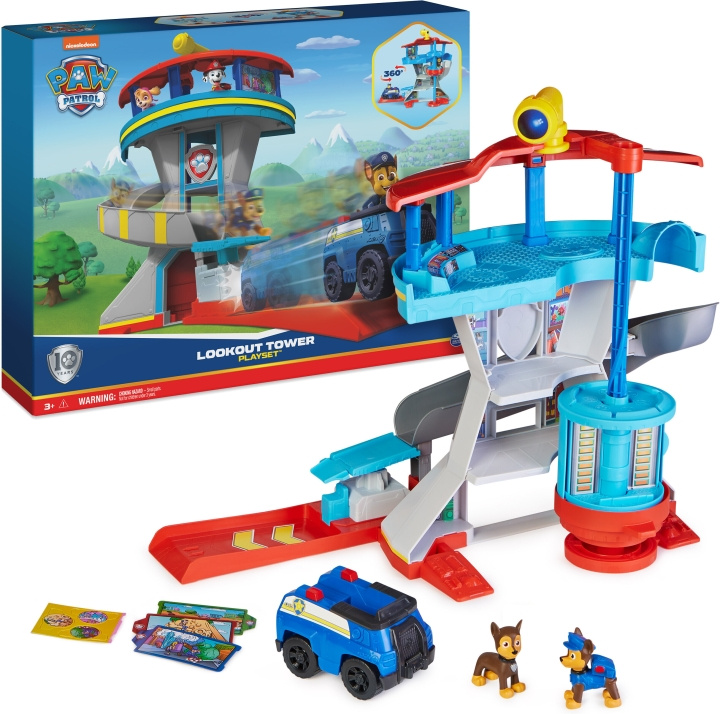 Paw Patrol Lookout Tower Lekset in de groep SPEELGOED, KINDER- & BABYPRODUCTEN / Speelgoed / Speelset bij TP E-commerce Nordic AB (C55313)