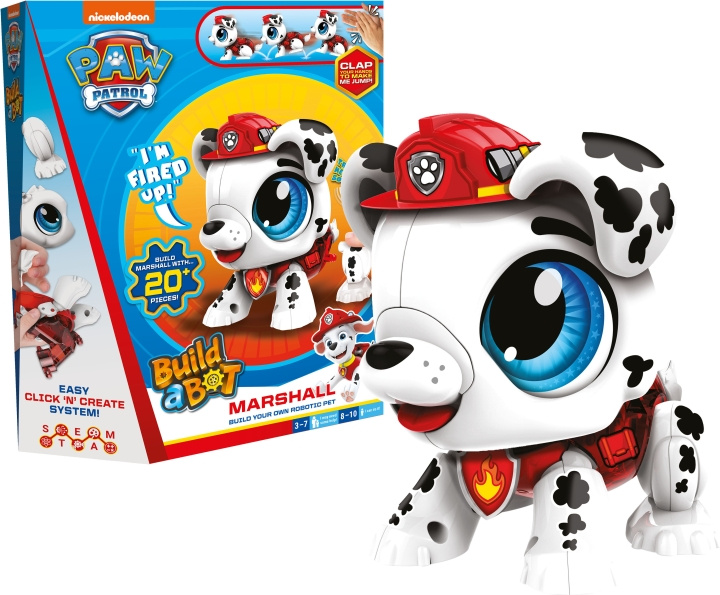 Bygg en Bot Paw Patrol Marshall in de groep SPEELGOED, KINDER- & BABYPRODUCTEN / Speelgoed / Speelgoed bij TP E-commerce Nordic AB (C55385)