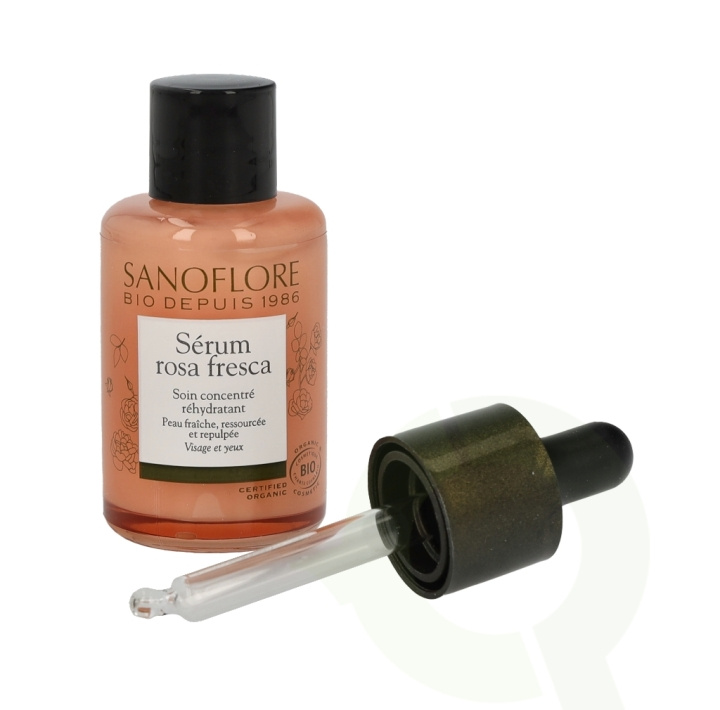 Sanoflore Serum Rose Fresca Re-Hydrating 30 ml in de groep BEAUTY & HEALTH / Huidsverzorging / Gezicht / Huidserum bij TP E-commerce Nordic AB (C55666)