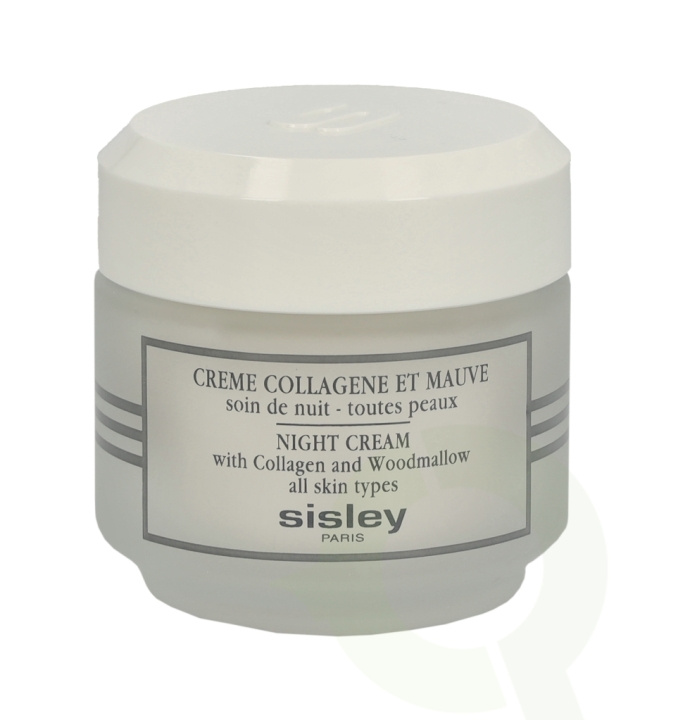 Sisley Night Cream With Collagen And Woodmallow 50 ml All Skin Types in de groep BEAUTY & HEALTH / Huidsverzorging / Gezicht / Gezichtscrèmes bij TP E-commerce Nordic AB (C55748)