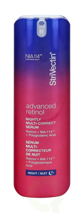 StriVectin Advanced Retinol Nightly Multi-Correct Serum 30 ml in de groep BEAUTY & HEALTH / Huidsverzorging / Gezicht / Huidserum bij TP E-commerce Nordic AB (C55895)