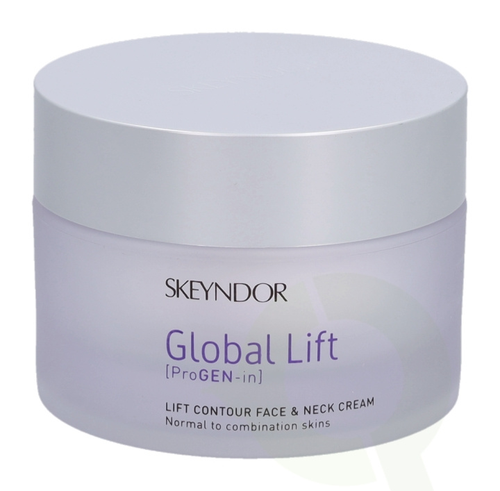 Skeyndor Global Lift Contour Face & Neck Cream 50 ml Normal To combination Skins in de groep BEAUTY & HEALTH / Huidsverzorging / Gezicht / Gezichtscrèmes bij TP E-commerce Nordic AB (C55915)