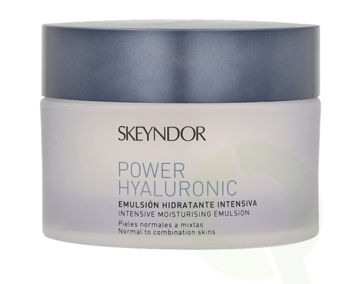 Skeyndor Power Hyaluronic Intensive Moisturising Emulsion 50 ml Normal to Combination Skin in de groep BEAUTY & HEALTH / Huidsverzorging / Gezicht / Gezichtscrèmes bij TP E-commerce Nordic AB (C55921)