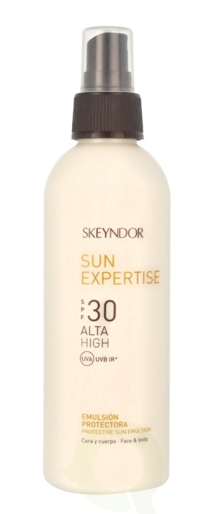 Skeyndor Sun Expertise Protective Sun Emulsion SPF30 200 ml in de groep BEAUTY & HEALTH / Huidsverzorging / Zonnebank / Zonnebescherming bij TP E-commerce Nordic AB (C56018)