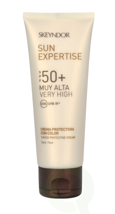 Skeyndor Sun Expertise Tinted Protective Cream SPF50+ 75 ml in de groep BEAUTY & HEALTH / Huidsverzorging / Zonnebank / Zonnebescherming bij TP E-commerce Nordic AB (C56019)