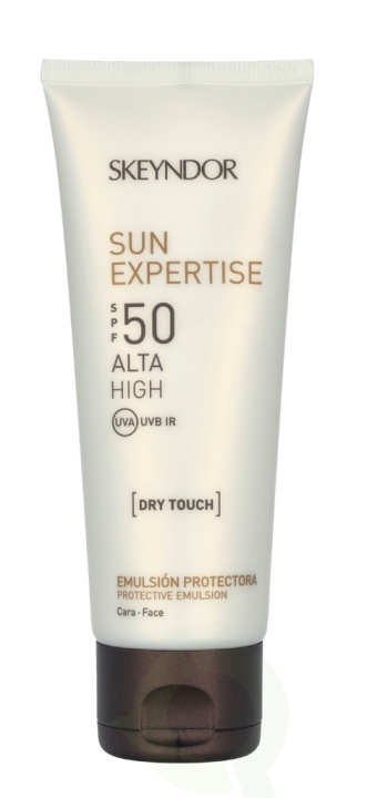 Skeyndor Sun Expertise Dry Touch Protective Emulsion SPF50 75 ml in de groep BEAUTY & HEALTH / Huidsverzorging / Zonnebank / Zonnebescherming bij TP E-commerce Nordic AB (C56022)