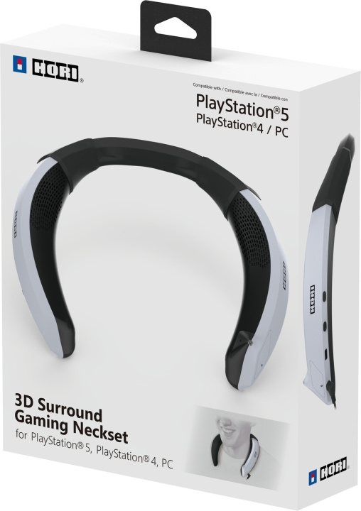 Hori 3D Surround Gaming Neckset -spelheadset, PS4 / PS5 / PC in de groep COMPUTERS & RANDAPPARATUUR / GAMING / Koptelefoon bij TP E-commerce Nordic AB (C56104)